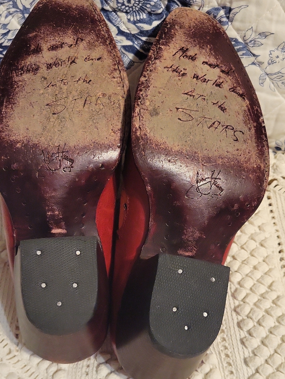 John Fluevog Women's Autry Garland Western Mule Size 8 1/2 - Picture 6 of 9